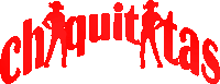 a red logo that says chiquitatas on it