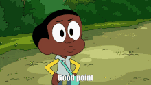Craig Of The Creek Good Point GIF - Craig Of The Creek Good Point Craig Williams GIFs