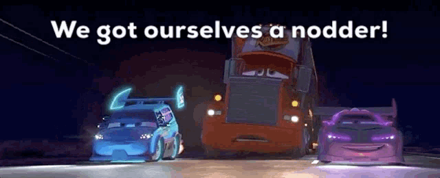 Cars Nodder GIF Cars Nodder Slow Poke Discover Share GIFs