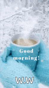 Good Morning Images New 2023 Winter GIF