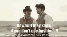 sanditon hashtags hashtag how will they know if they dont use hashtags smile