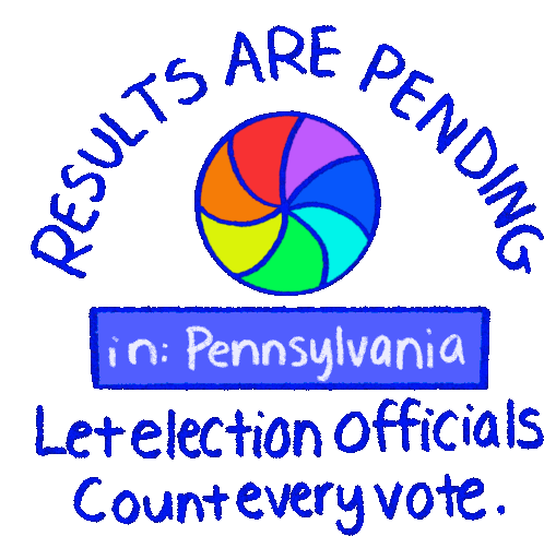 Pennsylvania Pa Sticker - Pennsylvania Pa Results Are Pending Stickers