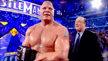 Brock Lesnar Wink GIF - Brock Lesnar Wink Winking GIFs