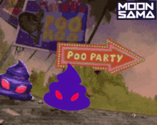 Moonsama Poop GIF