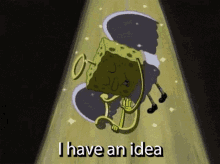 Spongebob Idea GIF - Spongebob Idea Have GIFs