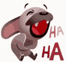 Laugh Dog GIF - Laugh Dog Mugsy GIFs