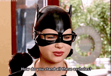 Bat Mask How Do You Stand GIF - Bat Mask How Do You Stand These Assholes GIFs
