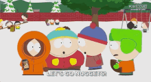 Lets Go Nuggets Kenny Mccormick GIF - Lets Go Nuggets Kenny Mccormick Eric Cartman GIFs