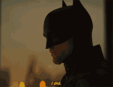 The Batman I Did GIF - The Batman I Did Robert Pattinson GIFs