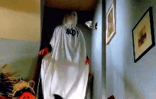 Ghost Halloween Costume GIF - Ghost Halloween Costume Buffy The Vampire Slayer GIFs