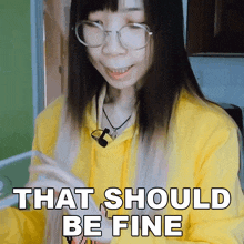 That Should Be Fine Xiao Hoang GIF - That Should Be Fine Xiao Hoang Xiaorishu GIFs