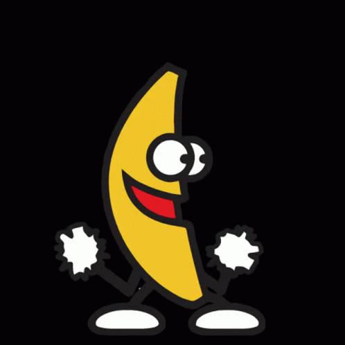 dancing banana emoticon