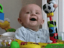 Shocked Baby GIF - Shocked Baby Surprised GIFs