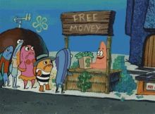 Freemoney Spongebob GIF - Freemoney Spongebob Free GIFs