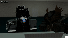 a screenshot of a video game with the word hide at the top