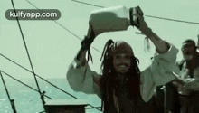 Slipping And Falling Down.Gif GIF - Slipping And Falling Down Jack Sparrow Captain GIFs