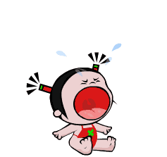 Crying Cry Sticker - Crying Cry Baby Stickers