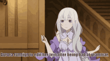 Emilia Rezero GIF - Emilia Rezero Grammar GIFs