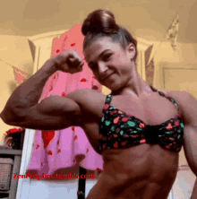 Muscle Girl Emily Brand GIF - Muscle Girl Emily Brand GIFs
