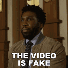 The Video Is Fake Jay Dipersia GIF - The Video Is Fake Jay Dipersia The Good Fight GIFs