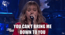 Kelly Clarkson Down To You GIF - Kelly Clarkson Down To You You Cant Bring Me Down GIFs