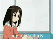 Hop On Stellaris GIF - Hop On Stellaris Azumanga Daioh GIFs