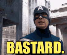 Captain America Bastard GIF - Captain America Bastard GIFs