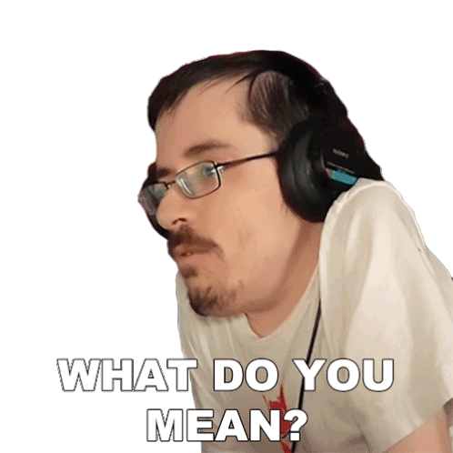 What Do You Mean Ricky Berwick Sticker - What Do You Mean Ricky Berwick What Are You Talking About Stickers