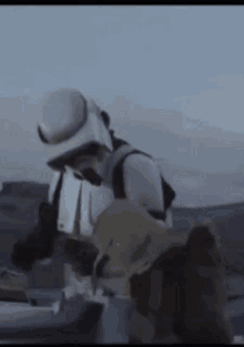 beat storm trooper star wars angry punch
