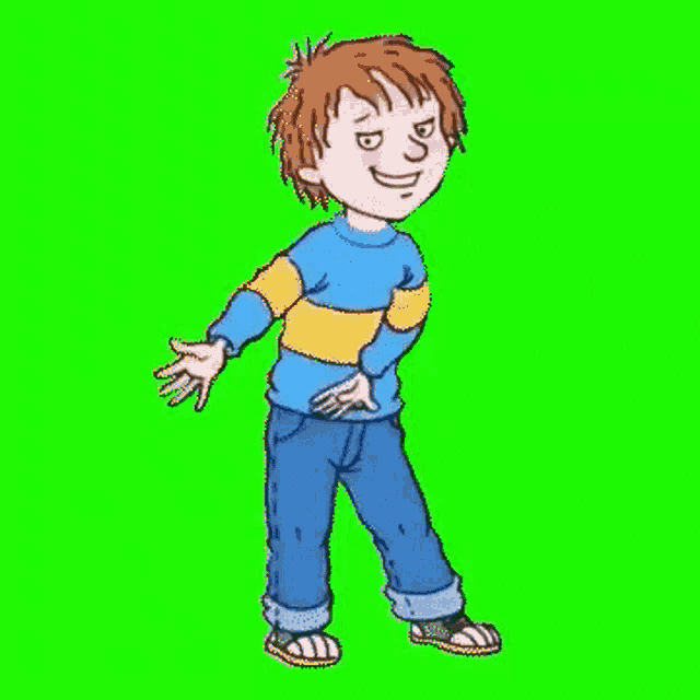 Horrid Henry Floss GIF - Horrid Henry Floss Flossing - Discover & Share GIFs