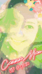 a picture of a woman with the name canna mae