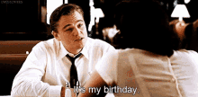 Its My Birthday Leonardo Dicaprio GIF