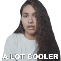 A Lot Cooler Alessia Cara Sticker - A Lot Cooler Alessia Cara More Cool Stickers