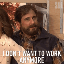 I Dont Want To Work Anymore Steve Carell GIF - I Dont Want To Work Anymore Steve Carell Saturday Night Live GIFs