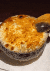 French Onion Soup Cheese Pull GIF
