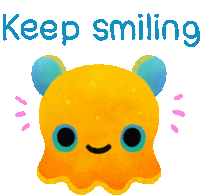 Keep Smiling Be Happy Sticker - Keep Smiling Be Happy Smile Stickers
