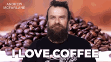I Love Coffee Coffee GIF - I Love Coffee Coffee Andrew Mcfarlane GIFs