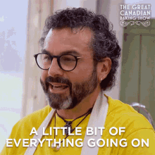 A Little Bit Of Everything Going On Steve GIF - A Little Bit Of Everything Going On Steve Gcbs GIFs