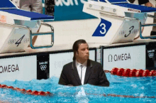 Swimming John Travolta GIF - Swimming John Travolta Missing GIFs