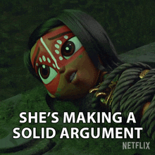 Shes Making A Solid Argument Maya GIF