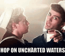 Hop On Uncharted Waters GIF - Hop On Uncharted Waters GIFs