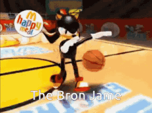 The Bron Jame Shadow Basketball GIF - The Bron Jame Shadow Basketball GIFs
