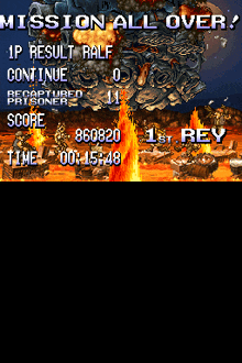 a video game that says mission all over on it