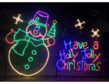 lighted led outdoor christmas displays best commercial holiday decorations