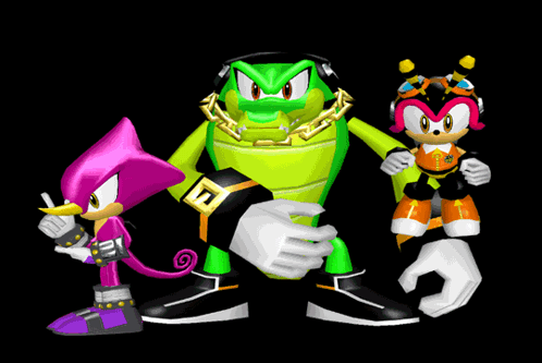 Team Chaotix GIF - Team chaotix - Discover & Share GIFs