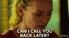 Can I Call You Back Later Laura Haddock GIF - Can I Call You Back Later Laura Haddock Zoe Walker GIFs