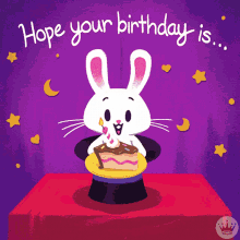 Birthday Magical GIF - Birthday Magical Bunny GIFs