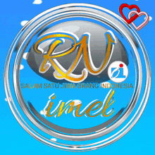 a logo that says " rv " on it