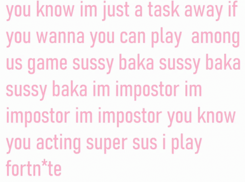 Sussy Baka Sus GIF - Sussy Baka Sus Among Us - Discover & Share GIFs