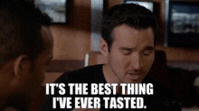 Station19 Travis Montgomery GIF - Station19 Travis Montgomery Its The Best Thing Ive Ever Tasted GIFs